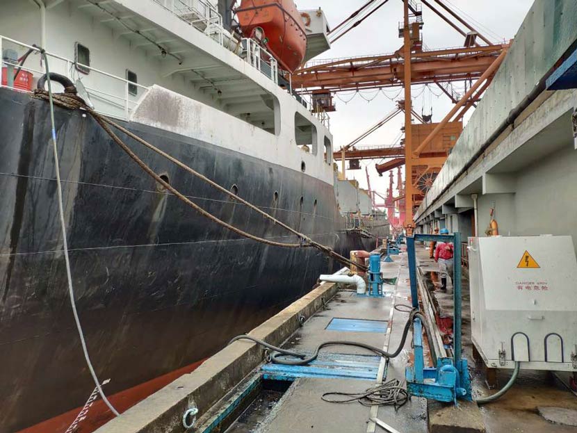 華新機(jī)電首套碼頭岸電在華能福州電廠成功驗收